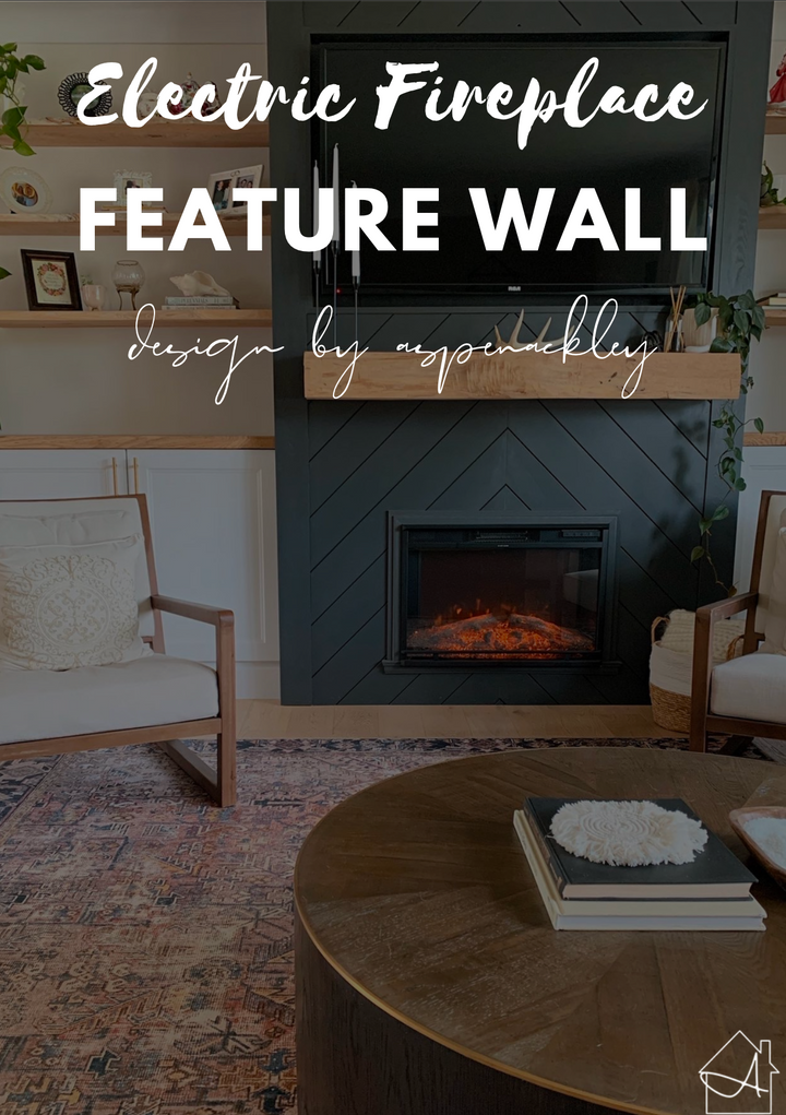 Electric Fireplace Feature Wall Virtual Plans